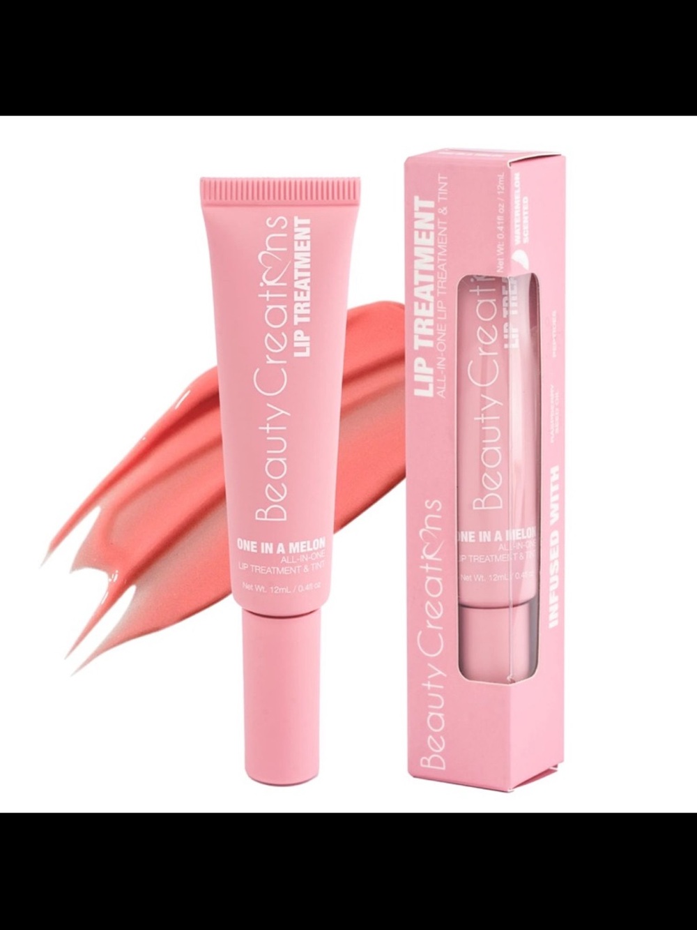 Beauty Creations Lip Treatment & Tint – One In A Melon – NIB